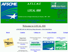 Tablet Screenshot of afscmelocal888.org